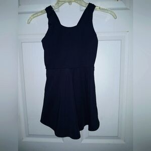 Old Navy Active Power Soft Black Girls Romper L-10/12